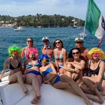 Addio al nubilato in yacht